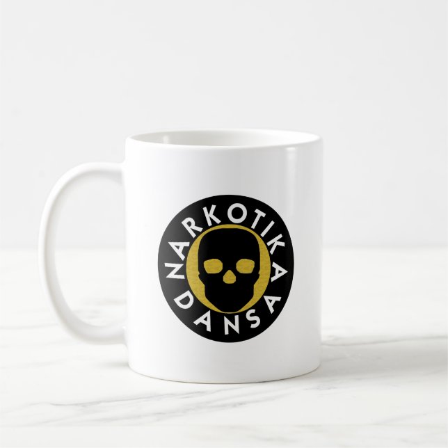 NARKOTIKA LIV Butter Classic Mug  black N3 (Left)