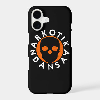 NARKOTIKA LIV Orange case iPhone X black N3