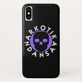 NARKOTIKA LIV Violet case iPhone X  black N3