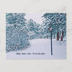Narnia Inspired Postcard