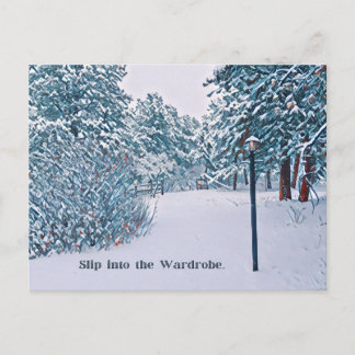 Narnia Inspired Postcard