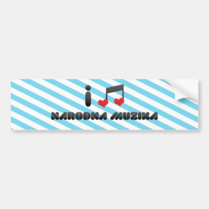 Narodna Muzika Bumper Sticker