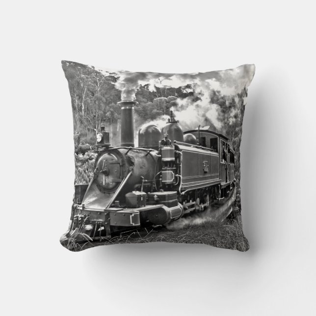 Narrow Gauge Steam Train Puffing Engine Cushion (Front)