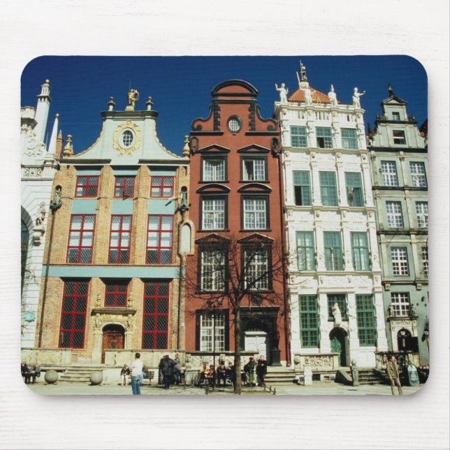 Narrow Houses Mousepad (Front)