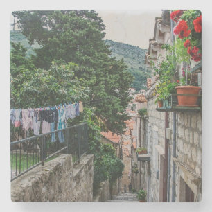 Narrow stone street in Dubrovnik Coaster