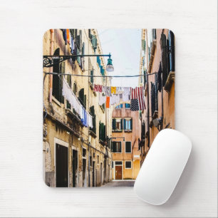 Narrow street in Venice Mouse Pad