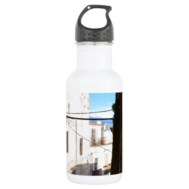 Narrow Streets Of Ancient Scalea 532 Ml Water Bottle (Front)