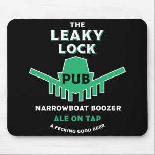 Narrowboat - Accessories - Canal Boat Gifts Doorm Mouse Pad