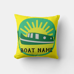 Narrowboat Canal Boat Living Doormat Travel Mug Cushion