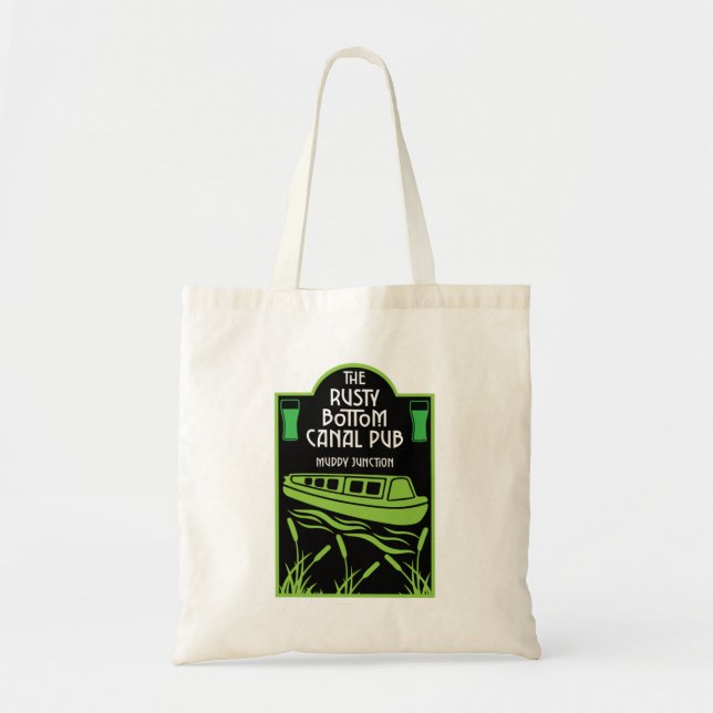 Narrowboat Canal Pubs  Tote Bag (Front)