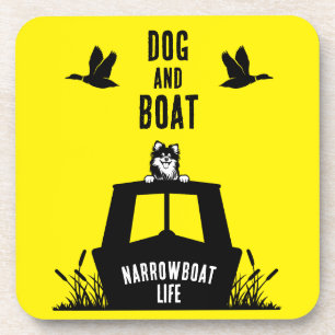 Narrowboat Canalboat Living Coaster