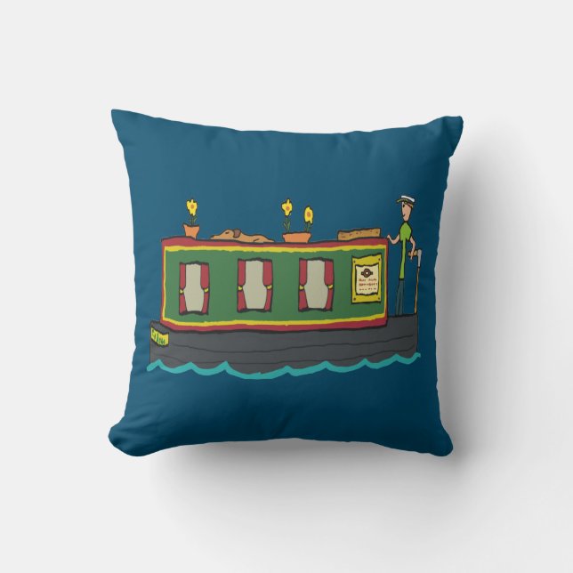 Narrowboat Cushion (Front)