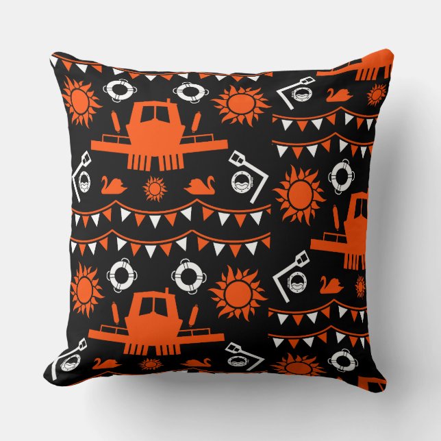 Narrowboat Decor And Gifts Cushion (Front)