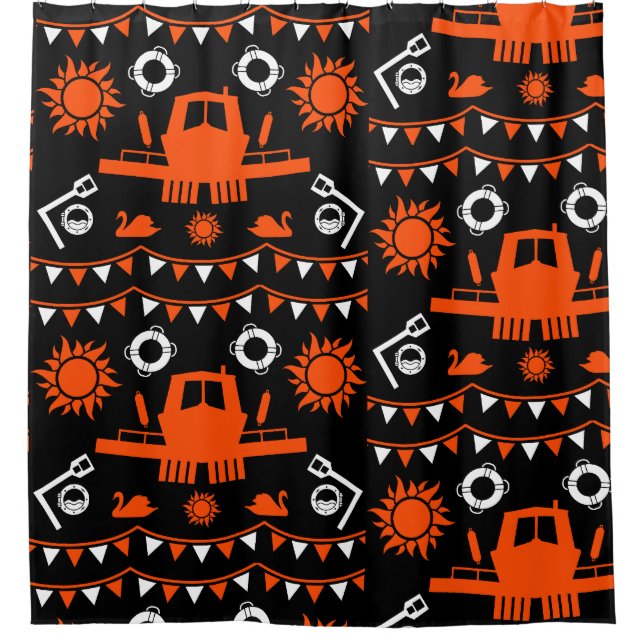 Narrowboat Decor And Gifts Shower Curtain (Front)