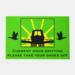 Narrowboat Funny Boat Doormat