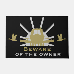 Narrowboat Funny Boat Doormat