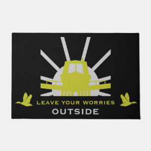 Narrowboat Funny Boat Doormat