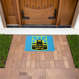 Narrowboat Gift Ideas Doormat