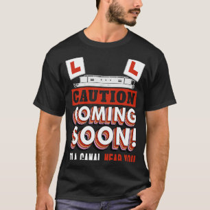 Narrowboat Idea For Men & Canal Boat For Barge Boa T-Shirt