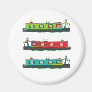 Narrowboat Magnet
