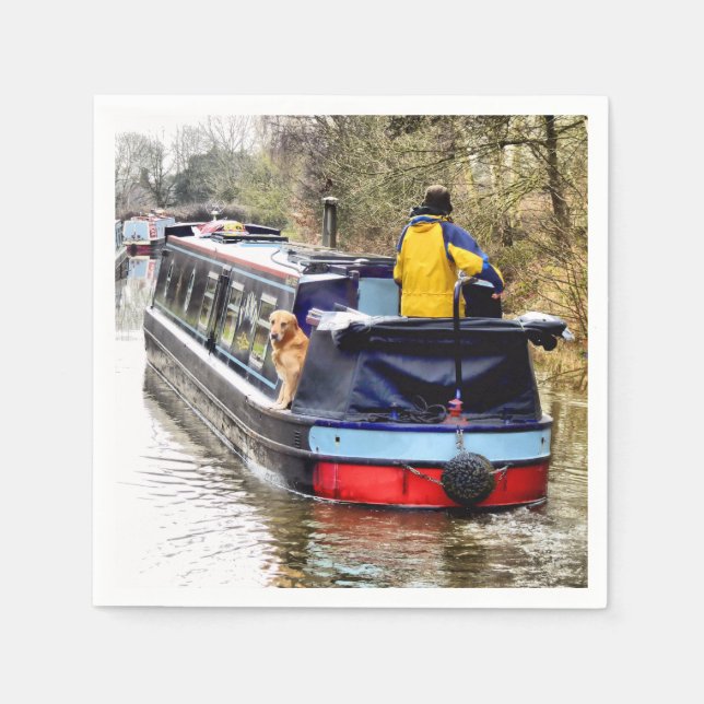 NARROWBOAT NAPKIN (Front)