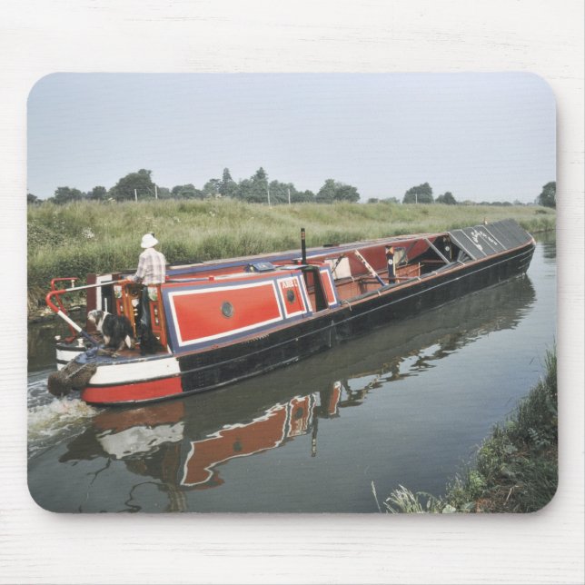 Narrowboat on the cut mouse pad (Front)