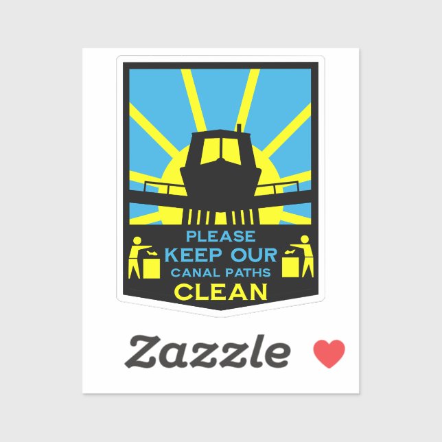 Narrowboat Stickers And Signs (Sheet)