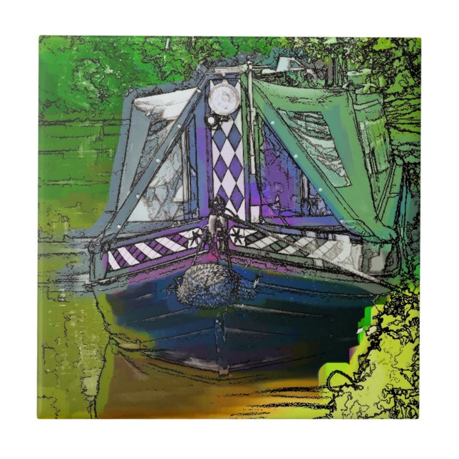 NARROWBOAT TILE (Front)