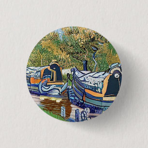 NARROWBOATS 3 CM ROUND BADGE