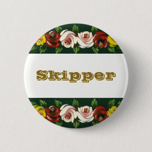 NARROWBOATS 6 CM ROUND BADGE