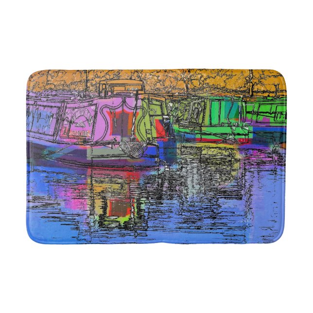 NARROWBOATS BATH MAT (Front)