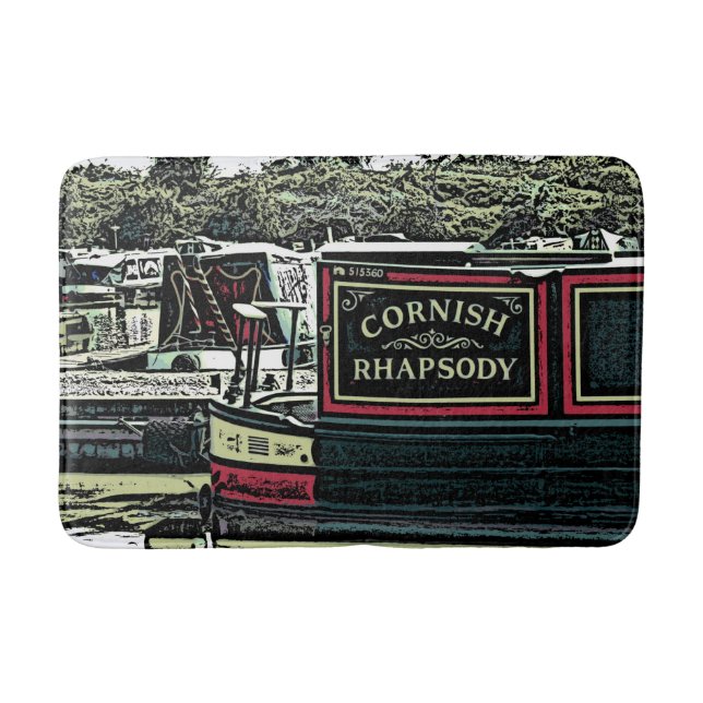 NARROWBOATS   BATH MAT (Front)