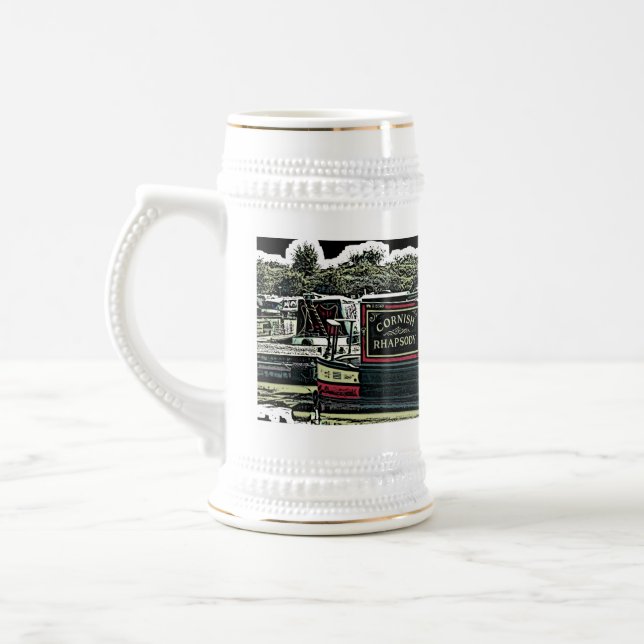 NARROWBOATS   BEER STEIN (Left)