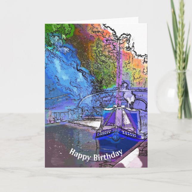 NARROWBOATS CARD (Front)