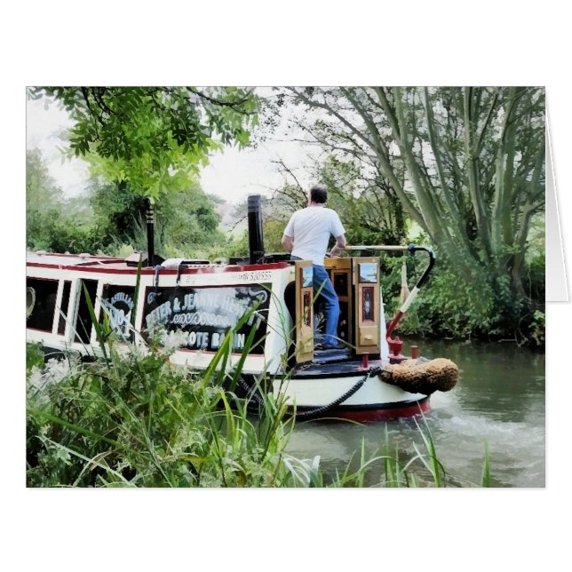 NARROWBOATS CARD (Front Horizontal)