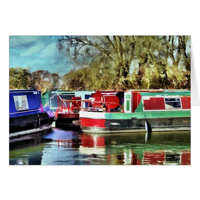 NARROWBOATS CARD (Front Horizontal)