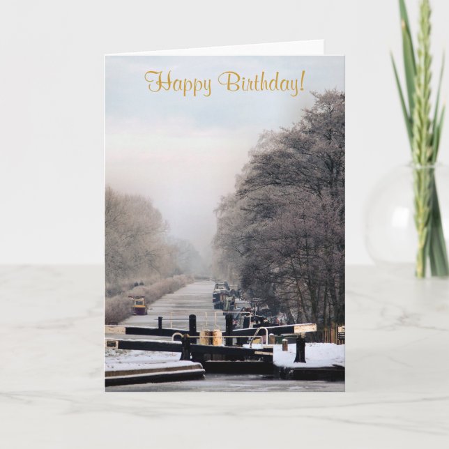 NARROWBOATS CARD (Front)