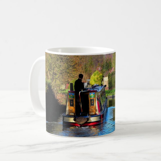 NARROWBOATS COFFEE MUG (Front Left)