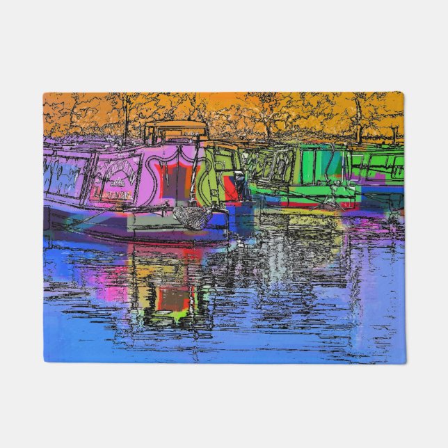 NARROWBOATS DOORMAT (Front)