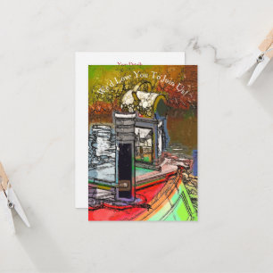 NARROWBOATS INVITATION