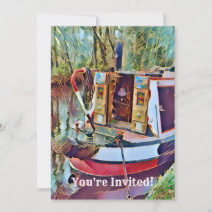NARROWBOATS   INVITATION