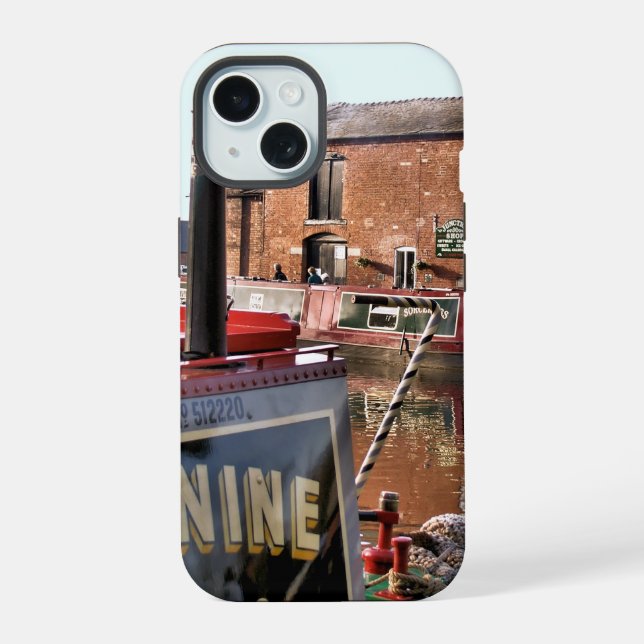 NARROWBOATS iPhone 15 CASE (Back)
