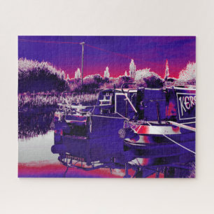 NARROWBOATS   JIGSAW PUZZLE