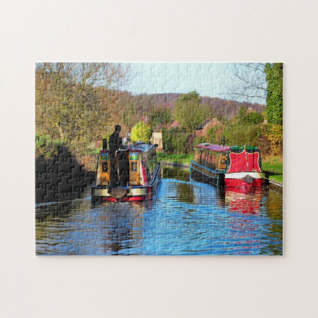 NARROWBOATS JIGSAW PUZZLE (Horizontal)