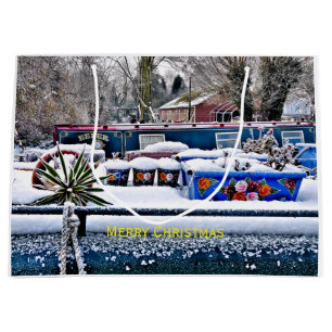 NARROWBOATS  LARGE GIFT BAG