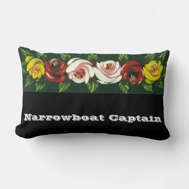 NARROWBOATS LUMBAR CUSHION (Front)