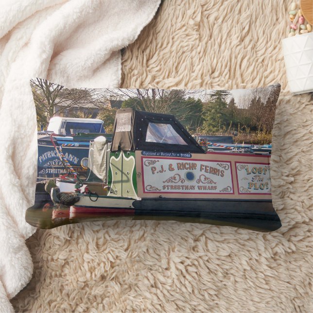 NARROWBOATS LUMBAR CUSHION (Blanket)