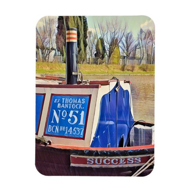 NARROWBOATS   MAGNET (Vertical)