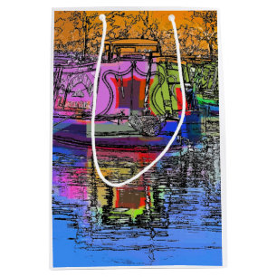 NARROWBOATS MEDIUM GIFT BAG