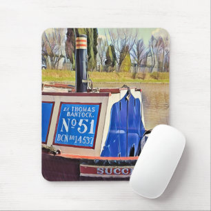 NARROWBOATS MOUSE PAD